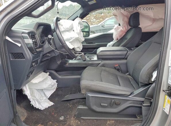 1FTFW1E80NFC26797 2022 FORD F150 Silver Սալոնի դիմացի տեսք