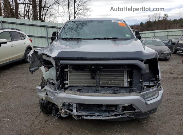 1FTFW1E80NFC26797 2022 FORD F150 Silver Դիմացի տեսք
