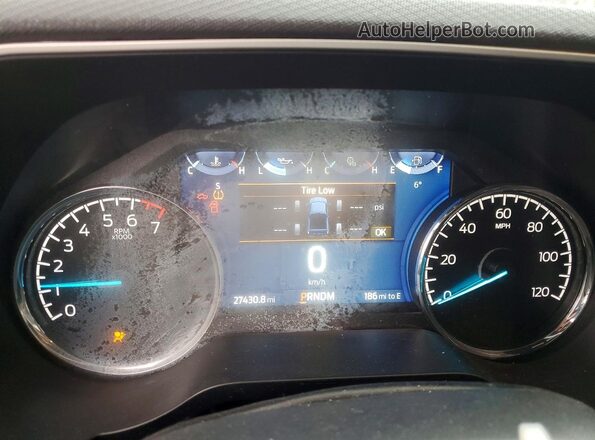1FTFW1E80NFC26797 2022 FORD F150 Silver Սարքավորումների վահանակի տեսք