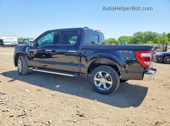 1FTFW1E80PFA66293 2023 FORD F150 Black უკანა მარცხენა