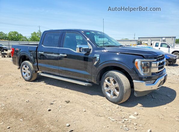 1FTFW1E80PFA66293 2023 FORD F150 Black წინა მარჯვენა