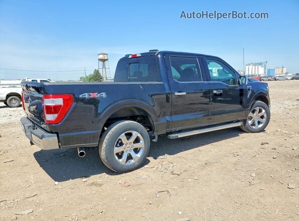 1FTFW1E80PFA66293 2023 FORD F150 Black უკანა მარჯვენა