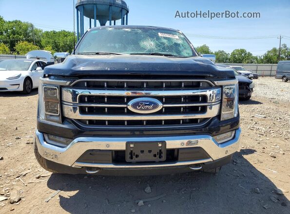 1FTFW1E80PFA66293 2023 FORD F150 Black წინა ხედი