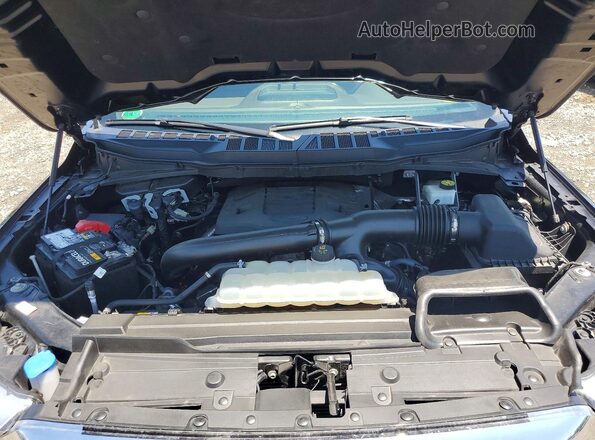 1FTFW1E81NFB98217 2022 FORD F150 Blue Vista interior trasera