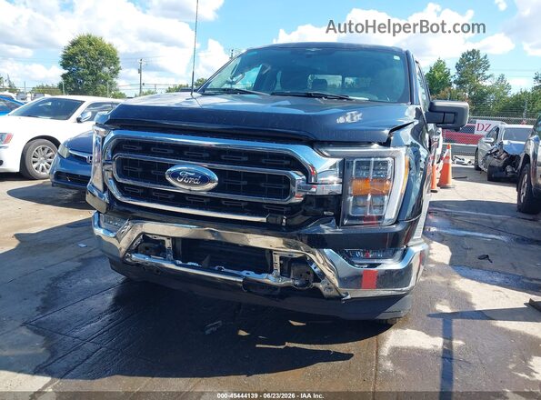 1FTFW1E81PFB05019 2023 FORD F150 Black Widok z przodu