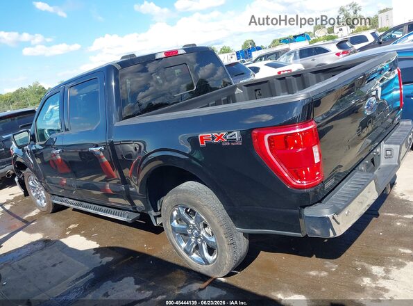1FTFW1E81PFB05019 2023 FORD F150 Black Widok wnętrza 360 stopni