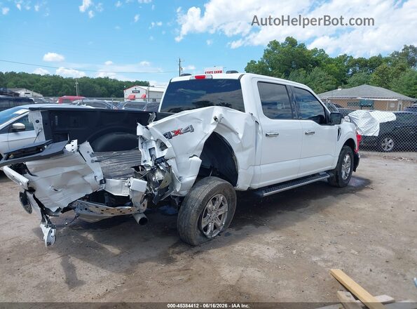 1FTFW1E82MFB24271 2021 FORD F150 White Trasero derecho