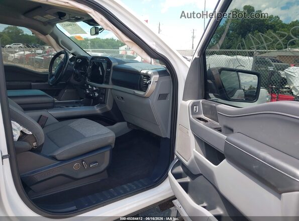 1FTFW1E82MFB24271 2021 FORD F150 White Vista interior delantera