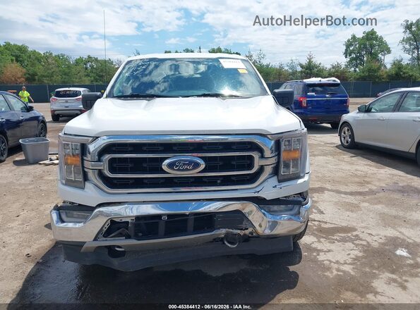 1FTFW1E82MFB24271 2021 FORD F150 White Vista interior trasera