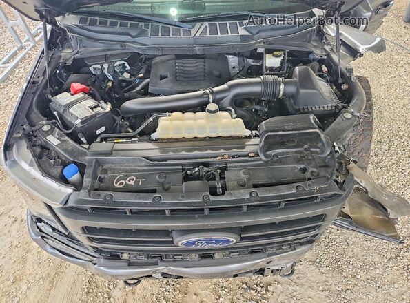 1FTFW1E82NFB59460 2022 FORD F150 Charcoal Սալոնի հետևի տեսք
