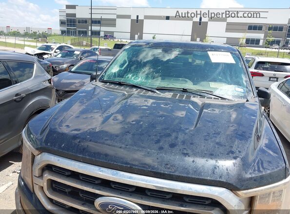 1FTFW1E83PFC50028 2023 FORD F150 Black Դիմացի տեսք
