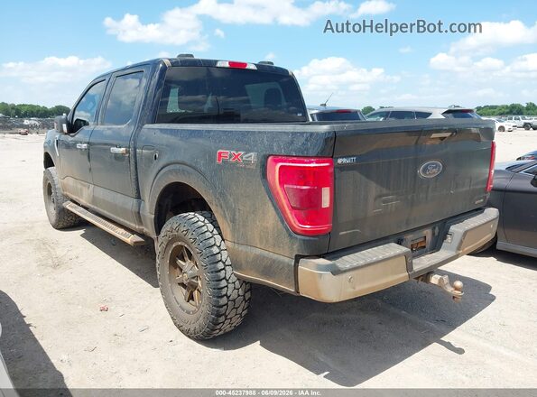 1FTFW1E83PFC50028 2023 FORD F150 Black Հետևի ձախ