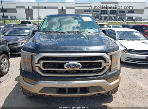 1FTFW1E83PFC50028 2023 FORD F150 Black Սարքավորումների վահանակի տեսք