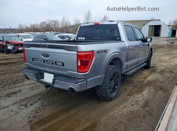 1FTFW1E83PFD13337 2023 FORD F150 Silver Հետևի աջ