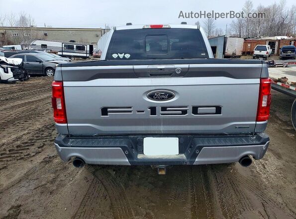 1FTFW1E83PFD13337 2023 FORD F150 Silver Հետևի տեսք