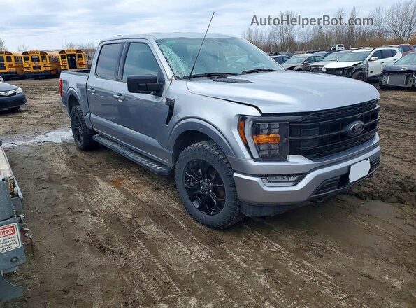 1FTFW1E83PFD13337 2023 FORD F150 Silver Առջևի աջ