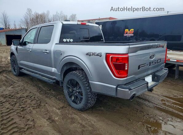 1FTFW1E83PFD13337 2023 FORD F150 Silver Հետևի ձախ
