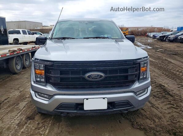 1FTFW1E83PFD13337 2023 FORD F150 Silver Դիմացի տեսք