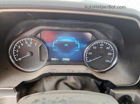 1FTFW1E84PFA05237 2023 FORD F150 Белый Вид щитка приборов