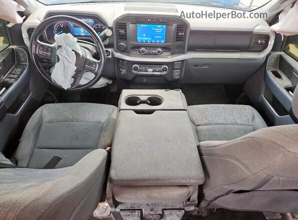 1FTFW1E84PFA05237 2023 FORD F150 Белый Вид панели приборов