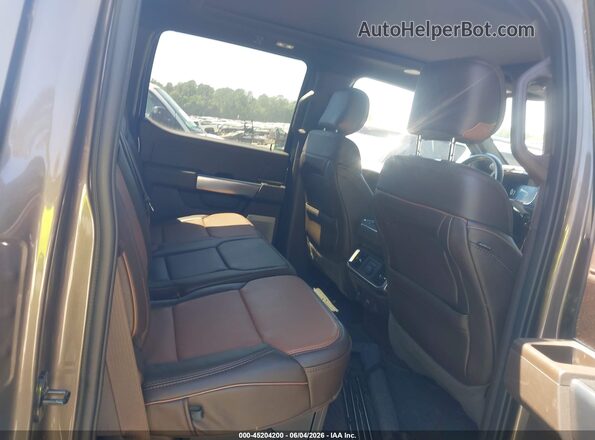 1FTFW1E84PFC46716 2023 FORD F150 Brown VIN კოდის სტიკერის ხედი