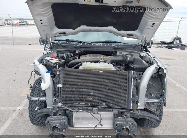 1FTFW1E85MFC05801 2021 FORD F150 Silver Widok z tyłu