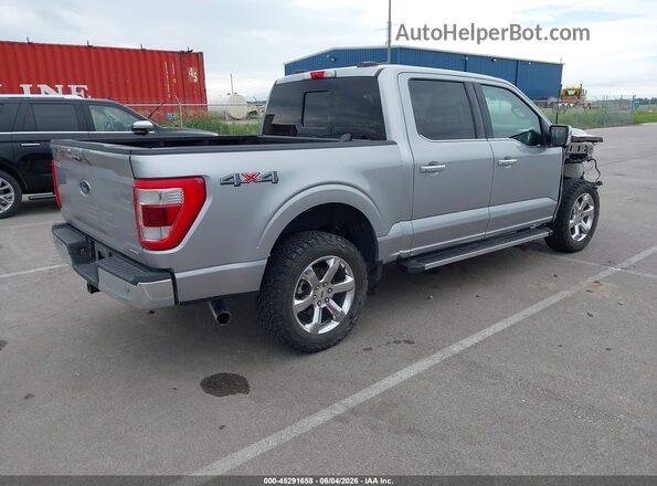 1FTFW1E85MFC05801 2021 FORD F150 Silver Tył prawy