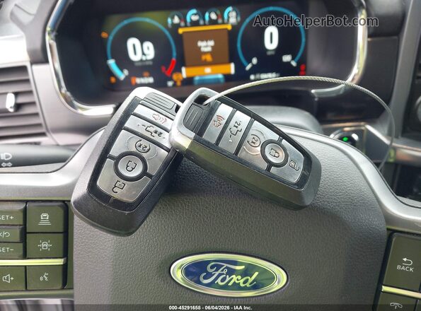 1FTFW1E85MFC05801 2021 FORD F150 Silver Widok deski rozdzielczej