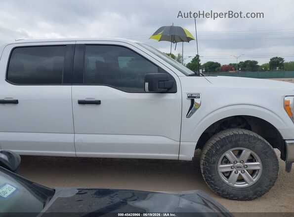 1FTFW1E85MFC08536 2021 FORD F150 White უკანა სალონის ხედი