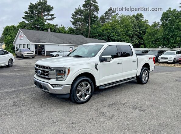 1FTFW1E85MFC40550 2021 FORD F150 Белый Задняя левая четверть