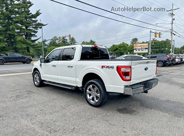 1FTFW1E85MFC40550 2021 FORD F150 Белый Задняя правая четверть