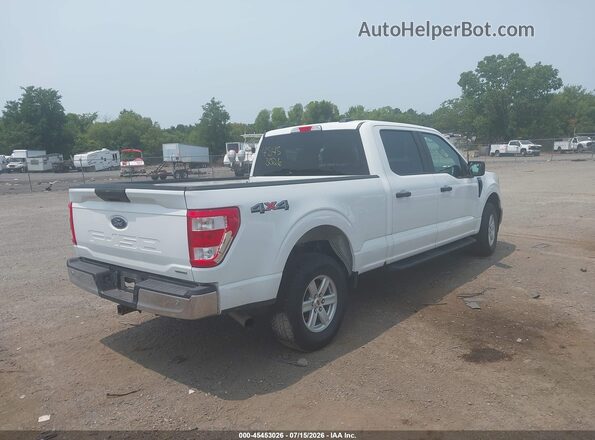 1FTFW1E85MFC73144 2021 FORD F150 Белый Задняя правая четверть