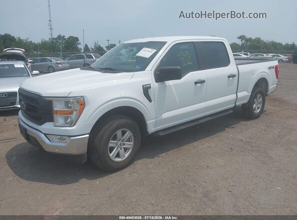 1FTFW1E85MFC73144 2021 FORD F150 Белый Передняя левая четверть