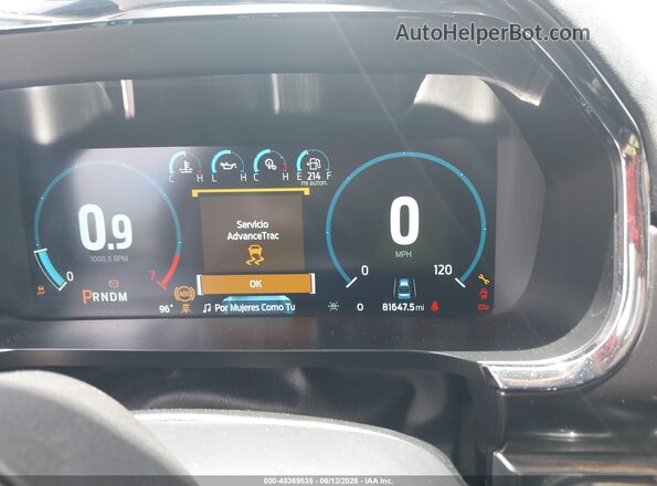 1FTFW1E85NFA41841 2022 FORD F150 White Widok tylnych siedzeń