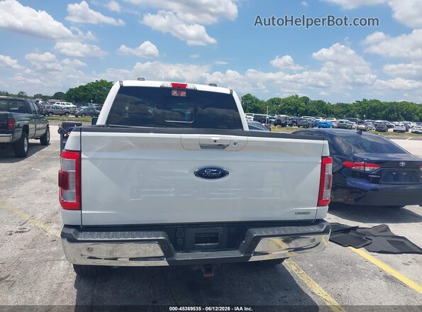 1FTFW1E85NFA41841 2022 FORD F150 White 