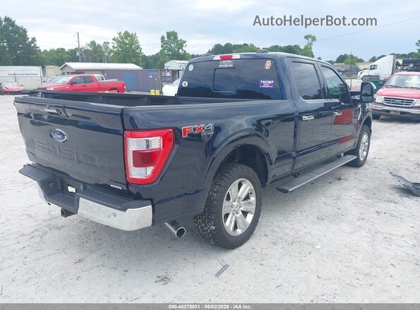 1FTFW1E85PFC81037 2023 FORD F150 Black Tył prawy