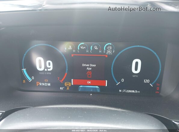 1FTFW1E85PFC81037 2023 FORD F150 Black Widok tylnych siedzeń