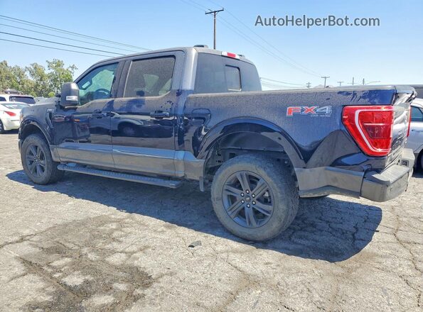 1FTFW1E85PKE94268 2023 FORD F150 Black უკანა მარცხენა