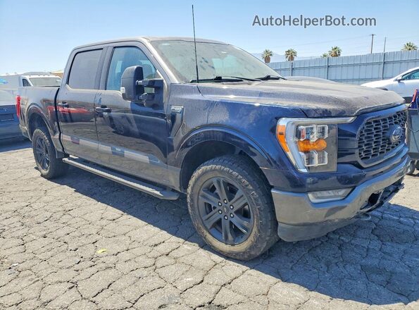 1FTFW1E85PKE94268 2023 FORD F150 Black წინა მარჯვენა