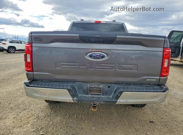 1FTFW1E86MFA39644 2021 FORD F150 Charcoal Rear view