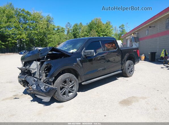 1FTFW1E86MFB74803 2021 FORD F150 Black Передня ліва чверть