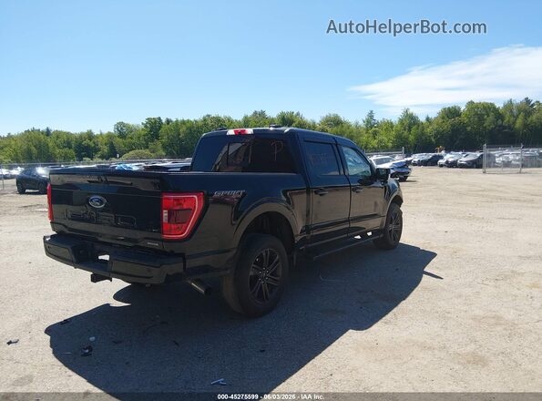 1FTFW1E86MFB74803 2021 FORD F150 Black Задня права чверть