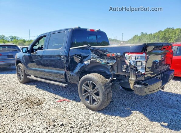 1FTFW1E86PFB25914 2023 FORD F150 Black Հետևի ձախ