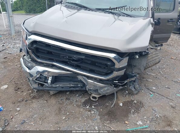 1FTFW1E86PFB69430 2023 FORD F150 Brown წინა ხედი