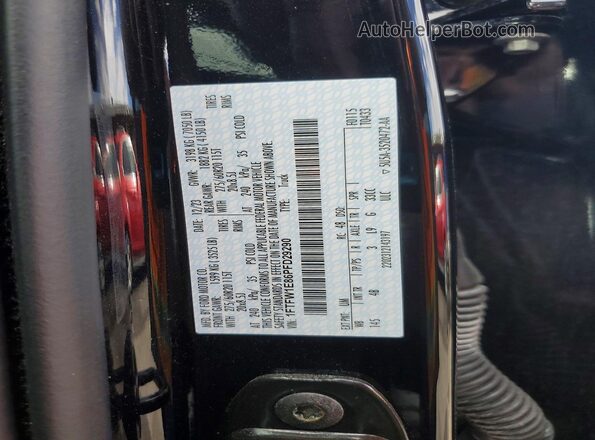 1FTFW1E86PFD29290 2023 FORD F150 Black 