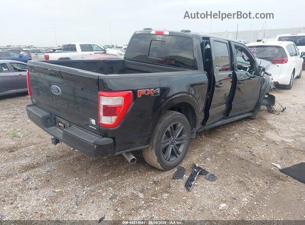 1FTFW1E86PFD34330 2023 FORD F150 Black Задня права чверть