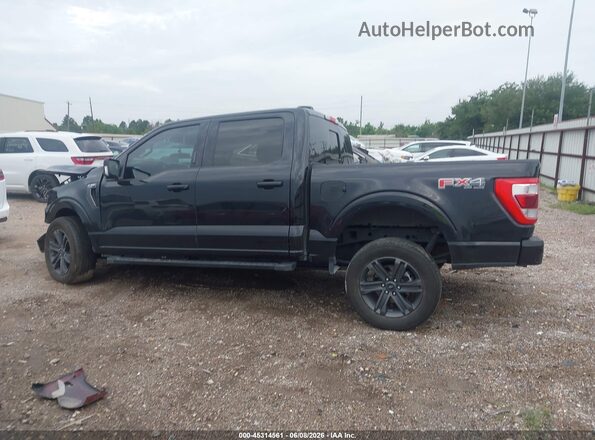 1FTFW1E86PFD34330 2023 FORD F150 Black Панорамний вид салону 360°