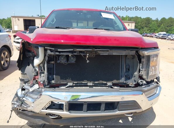 1FTFW1E88MKE80280 2021 FORD F150 Red წინა ხედი