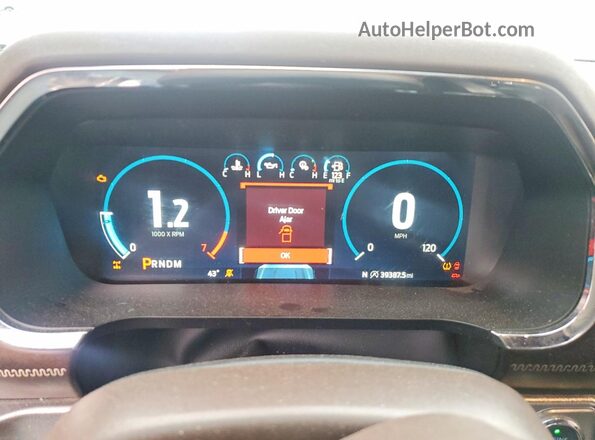 1FTFW1E88PFC45651 2023 FORD F150 White Instrument cluster view