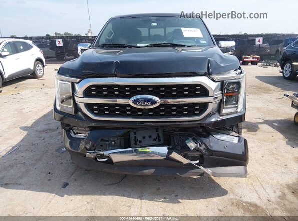1FTFW1E89MFA99367 2021 FORD F150 Black Front view